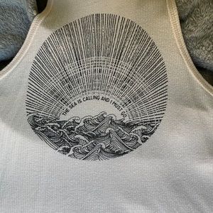Light pink billabong tank